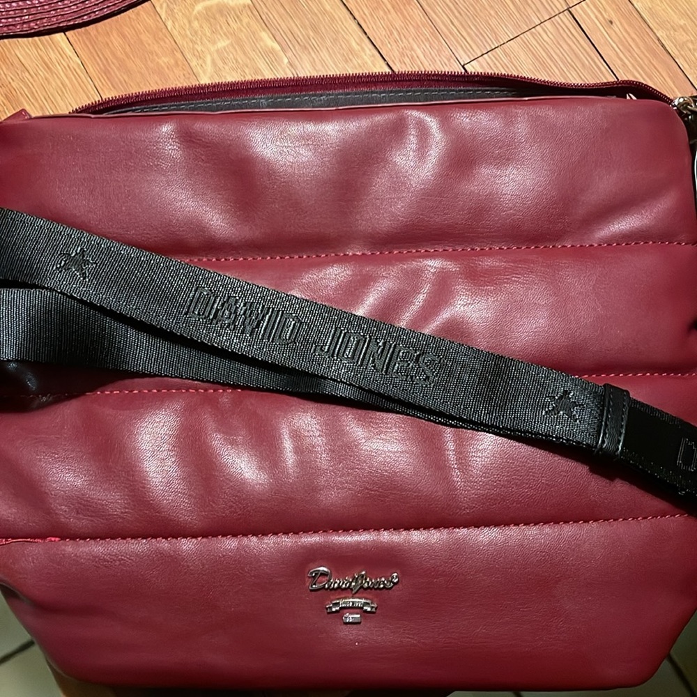 Maroon David Jones cross body